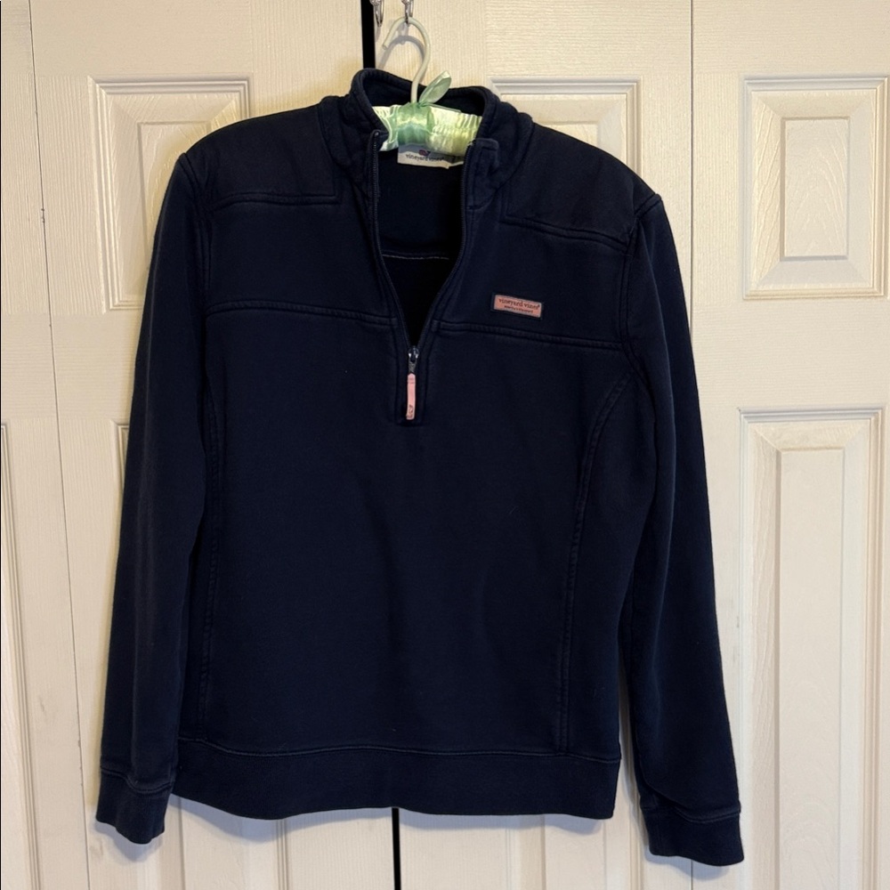 Vineyard Vines Navy Half-Zip Pullover Jacket